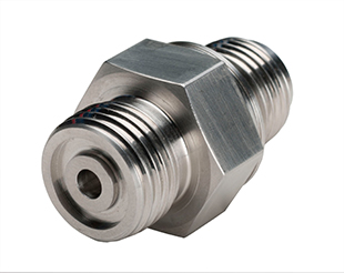 Precision Machining Steel Hexagonal Connector Fitting